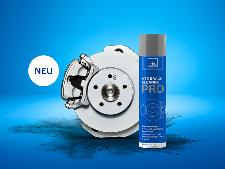 The new ATE Brakecleaner PRO: Clean quickly and efficiently – even overhead