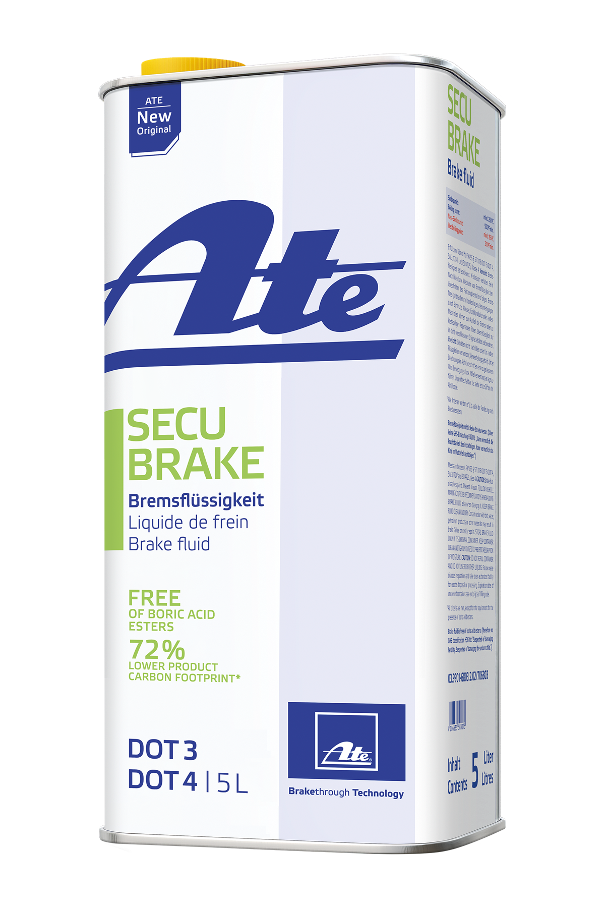 ATE SECUBRAKE DOT 4 5L Hero2 2026 EN RGB Eciv2 Mid