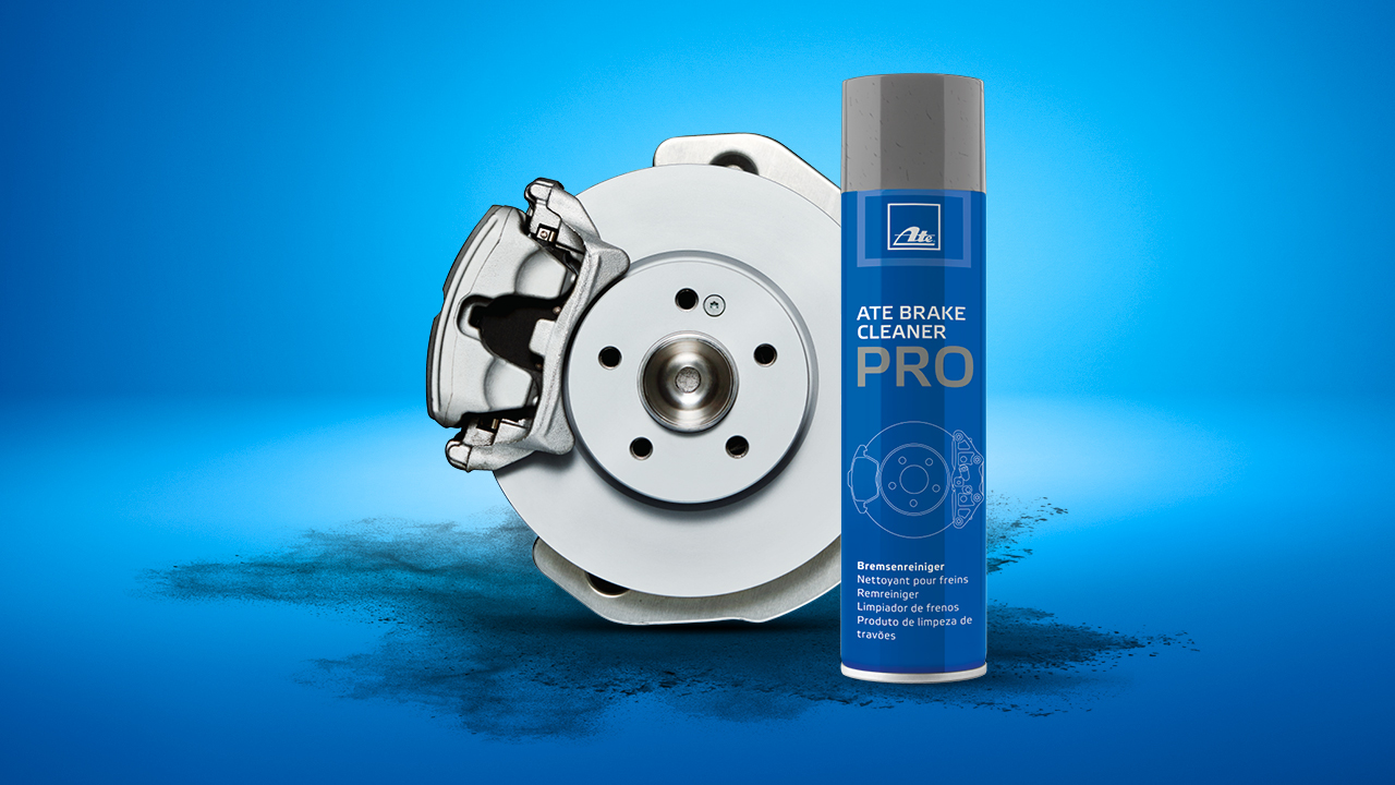 The new ATE Brakecleaner PRO: Clean quickly and efficiently – even overhead