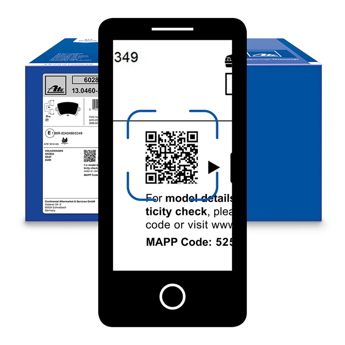 It's that easy: Scan the QR code